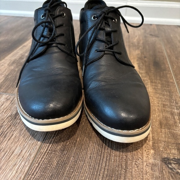 Madden by Steve Madden Bulit Lace-Up Chukka Boot Black Men's Size 10 - Picture 2 of 9